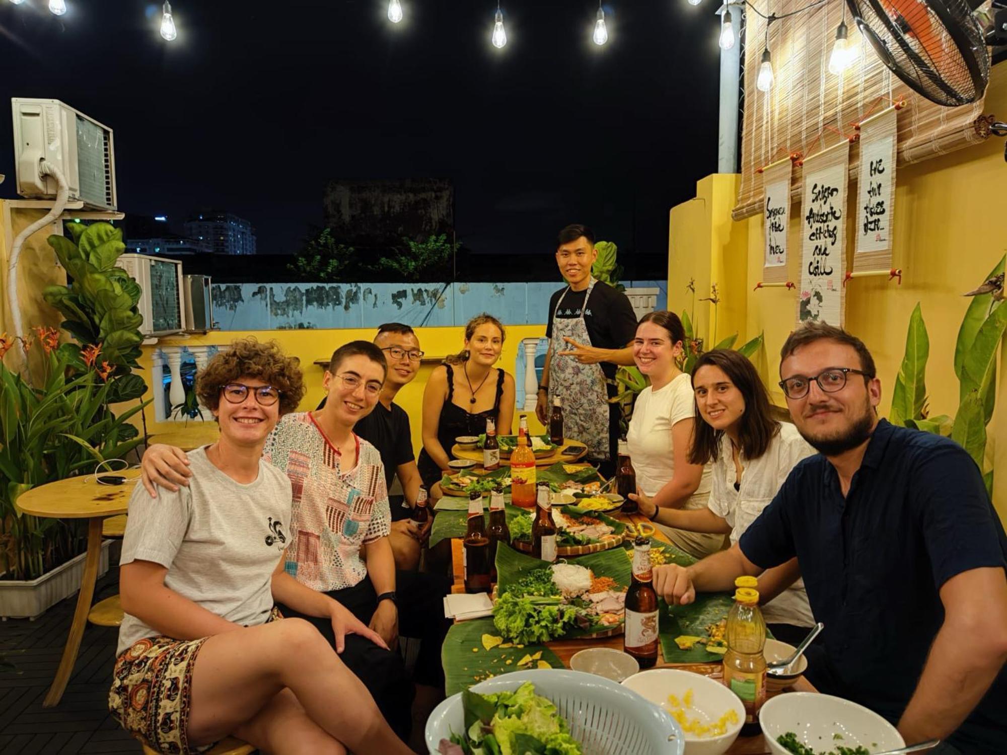 Saigon Authentic Alley - Walking Neighborhood & Tour, Cooking Class, Free Fresh Breakfast, Gym & Rooftop Billiard